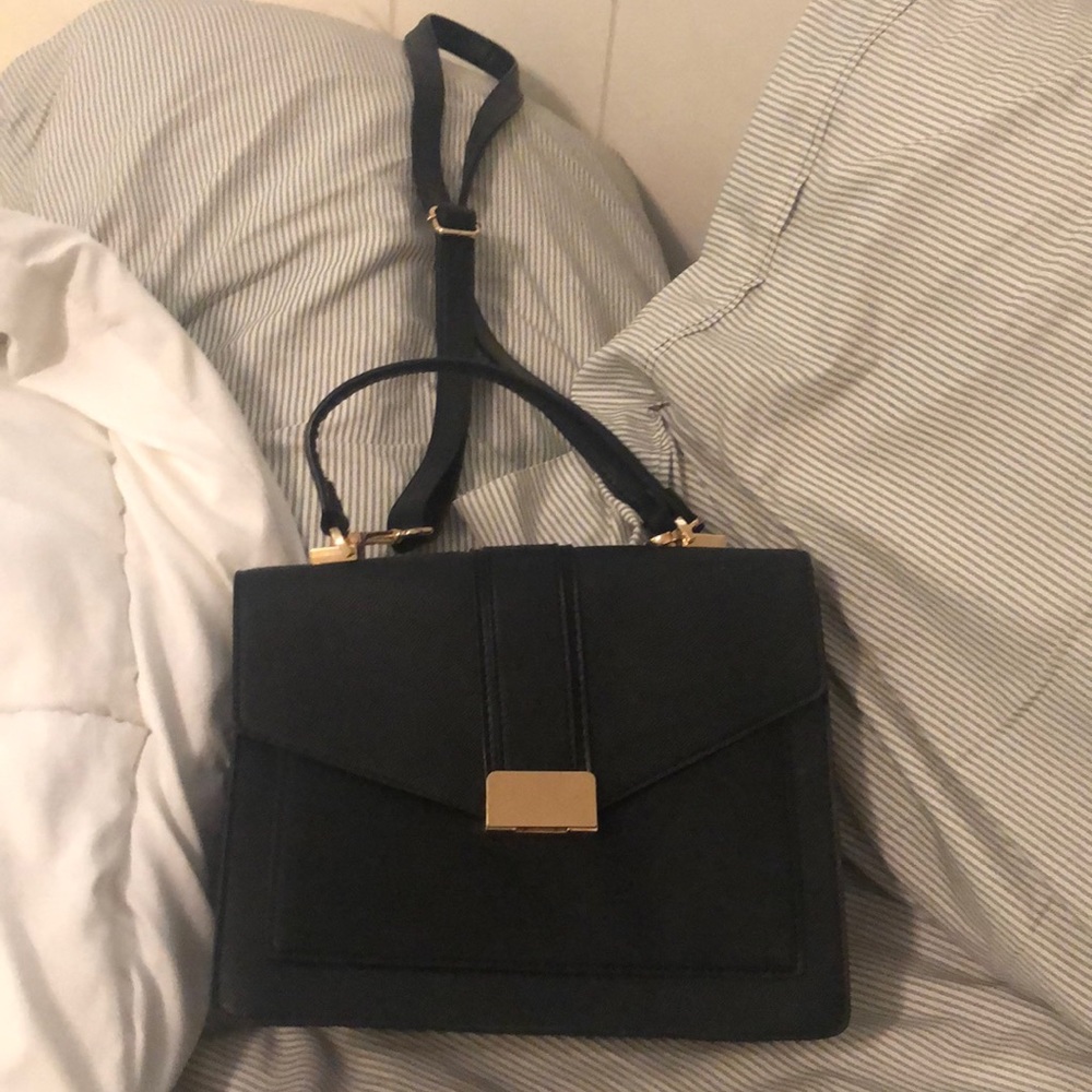Black Target Purse